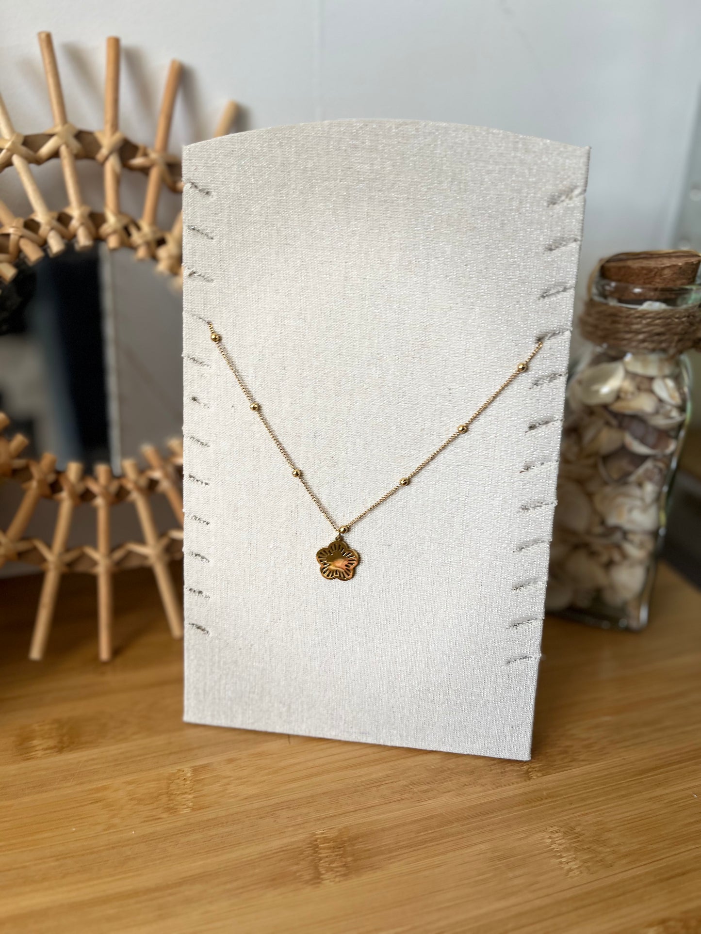 COLLIER GROS TREFLE